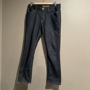 Ruff Hewn Well Made To Be Well Worn Slim Straight Denim Jeans Size 32X30